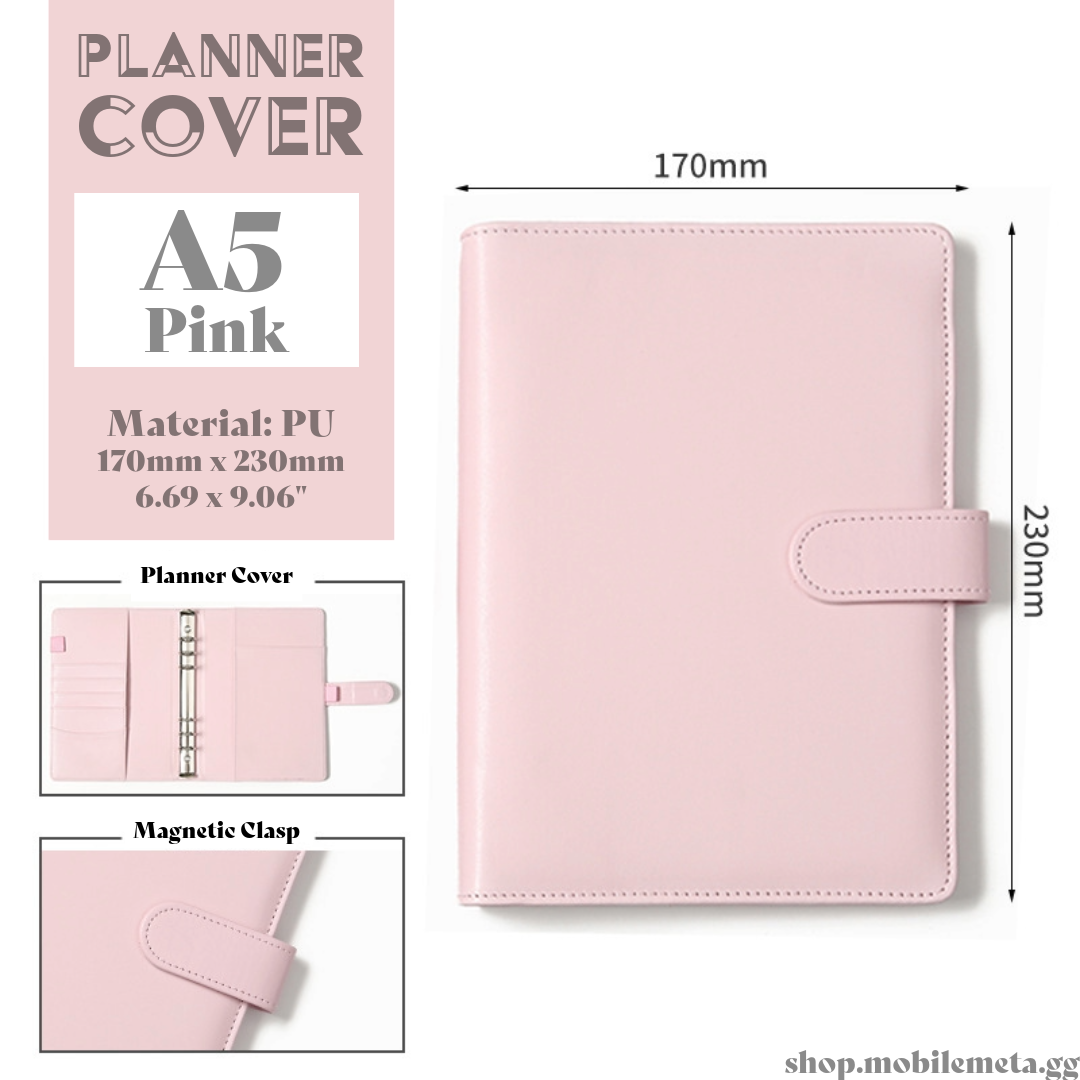 Minimalist Macaroon Color Organizer Planner Cover