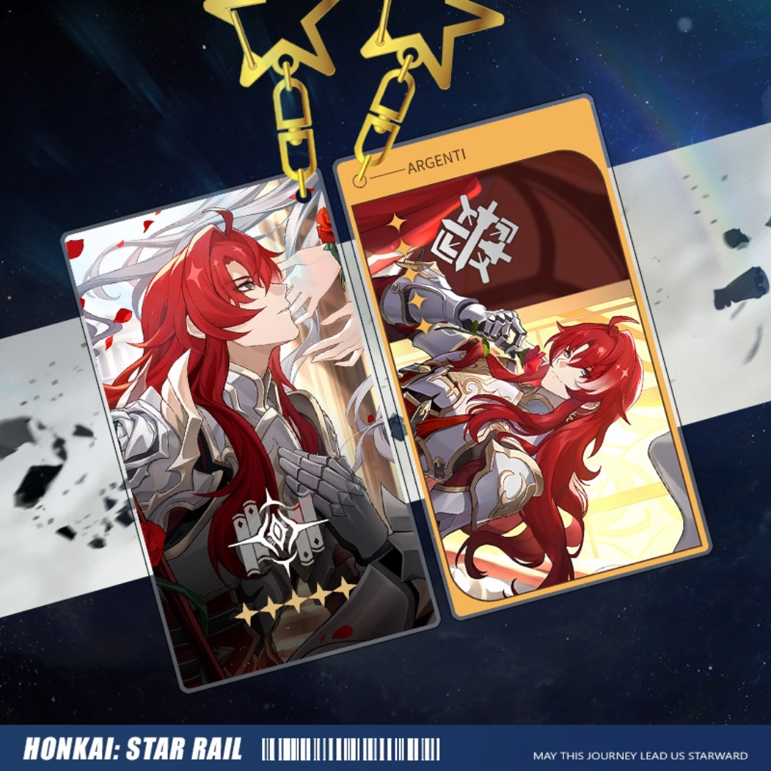 [Honkai: Star Rail] Character Acrylic Double-Sided Keychain - Light Cone Edition